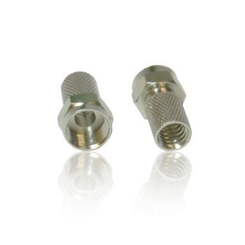 Bag of 100 Screw on F-Connector for 6.8-7mm Cables.