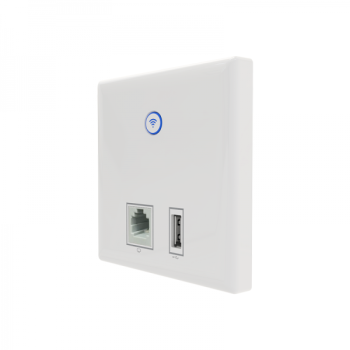 Antiference Clear Flow Wall Access Point with USB. 300Mbps